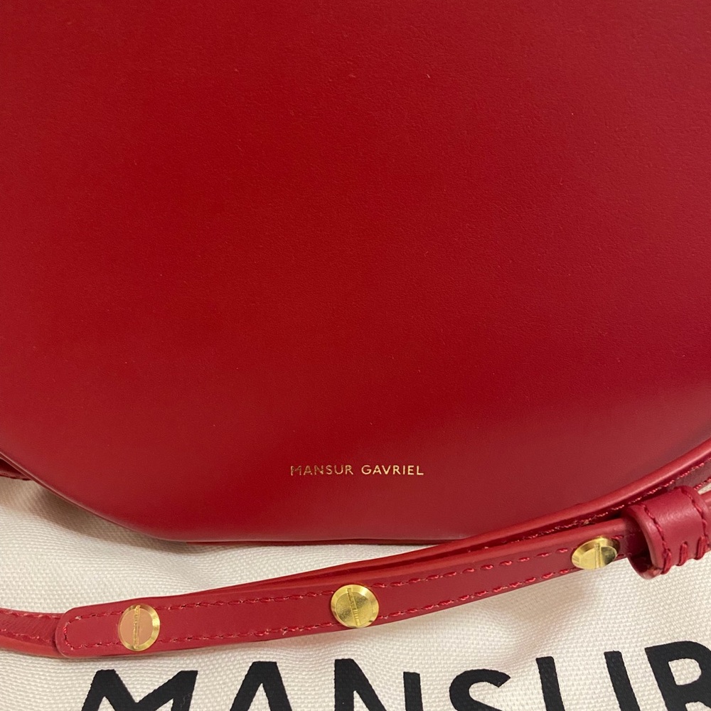 Mansur Gavriel calf circle crossbody purse - Picture 5 of 14